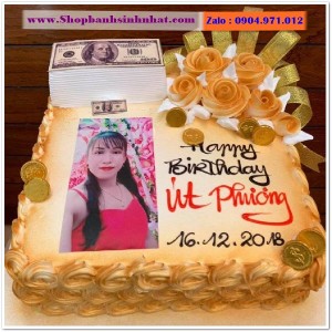 Bánh Sinh Nhật In Hình Ảnh - H65